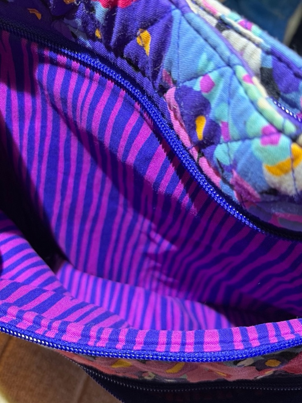 Vera Bradley Floral Quilted Crossbody Bag - Picture 3 of 9